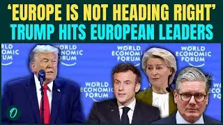 VIDEO: Trump SLAMS Europe After Hitting It With Tariffs Over Greenland | &lsquo;Europe Has Changed&rsquo;