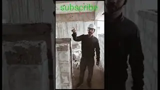 AAC block Wall Construct fall Live from Site #viral #construction #shorts
