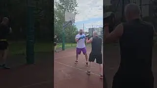 Тренировка на свежем воздухе #fight #sports #strongmen #crossfit