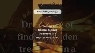 Dreaming of finding hidden treasures in a mysterious cave【Dream Psychology】#shorts #fact #psychology