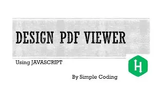 Hackerrank - Solved Design PDF viewer using Javascript