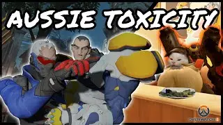 Most Australian Toxicity In Competitive Overwatch!