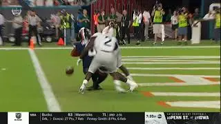 Amari Carter ejected for targeting against Virginia in 2019