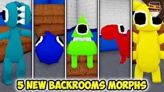 [UPDATE 63] How to get ALL 5 NEW BACKROOMS MORPHS in Backrooms Morphs | Roblox