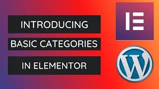 How to Add and Style Basic Categories in Elementor | Elementor Tutorial - 2021