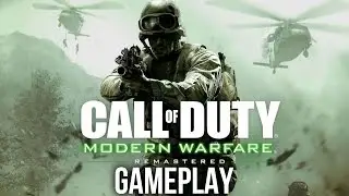 Call of Duty Modern Warfare Remastered Gameplay - Single Player Gameplay 60fps 1080p
