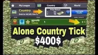 Alone Country+World Trick Miniclip 8 Ball pool