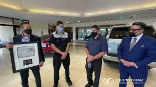 Challenge Coin- Lexus of Las Vegas-Carlo Delgado Barboza
