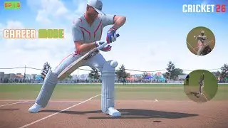 One Wicket That Saved My Match | Cricket 26 Career Mode Ep 3