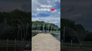 Fountain Technology von Oase. #fountain #oase #teich #pond #wasser #musik #show #job