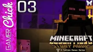 ❋ Minecraft: Story Mode - Episode 3:The Last Place You Look [Part 3 Pretend Ender] (PC) w/GamerChick