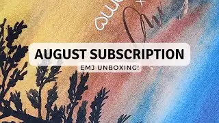 Unboxing My August Subscription Box from Craftamo | We're Getting Closer Now!