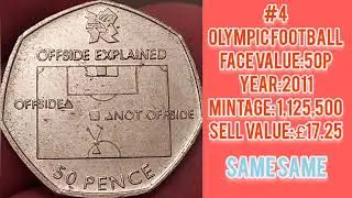 TOP 15 MOST VALUABLE COINS IN UK CIRCULATION - APRIL 2022