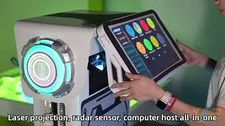new design interactive floor game machine#argame #ar #arprojection #amusementgame