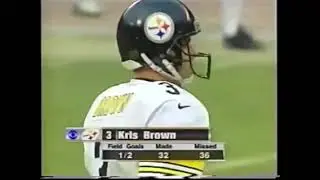 Reggie Stephens big stop on 4th down against Pittsburg Steelers