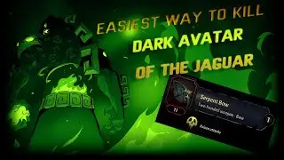 Easiest way to kill Dark Avatar of the Jaguar - Curse of the Dead Gods