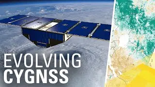 Hurricane forecasting satellite CYGNSS also monitors water over land.