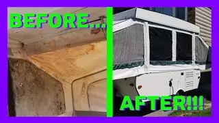 How I Rebuilt my Palomino Pony Tent Trailer (2003)