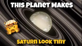 Saturn's BIG Brother! 🪐  Saturn से 200 गुना बड़े Rings वाला Planet! 🤯