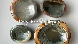 Natural Polychrome Jasper Bowl ชามแจสเปอร์ - Swanic & co.