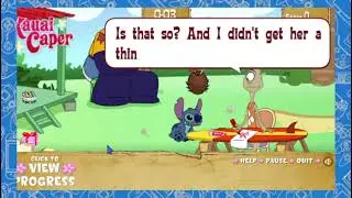 Nick Ninja plays Lilo and Stitch birthday game