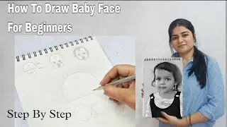 How to Draw Baby Face for Beginners || Step By Step