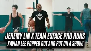 Jeremy Lin x Team Esface Pro Runs Ft Princeton Standout  Xavian Lee & Pro Jabari Bird !! Episode 2