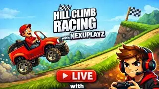 Hill Climb Racing / Live / With Nexuplayz/ #Live #gameplay #Hillclimb