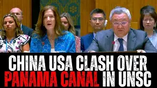 China USA Clash Over Panama Canal In UN Security Council