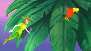 Peter Pan:Avventure nell'Isola che non c'&egrave;-PS1 (Livello 27:La Spiaggia del Pappagallo)