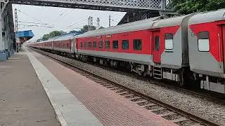 12379 UP Sealdah-Amritsar jallianwala bagh express skipping andal junction WAP7 🔥❤️🚇.