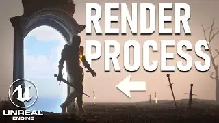 Making a FANTASY PORTAL Scene | Unreal Engine 5 Render Process