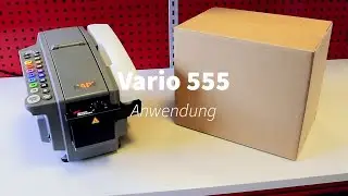 Nassklebestreifengeber Vario555 richtig bedienen