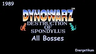 Dynowarz: Destruction of Spondylus - all bosses (все боссы) [NES]