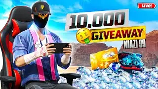 50,000 Diamonds Live Giveaway for Subscribers 💸 | Free Fire Pakistan Stream