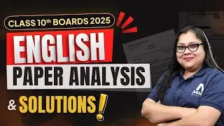 Class 10th Board 2025 English Exam | Class 10 English Answer Key | CBSE Board Exam 2025