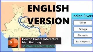 How to Create Interactive Map Pointing Animations in PowerPoint | English Version On Request