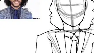 Did a drawing for Daveed Diggs