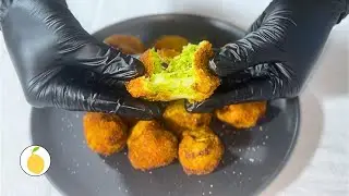Crocchette di Gamberi e Zucchine con Cuore di Mozzarella! E' Cosi Delizioso e Semplice! Buonissimo!