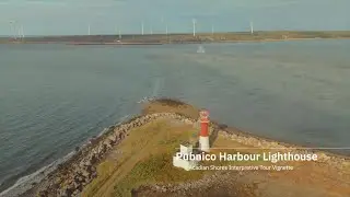 Pubnico Harbour Light - Vignette - Acadian Shores Interpretive Tour
