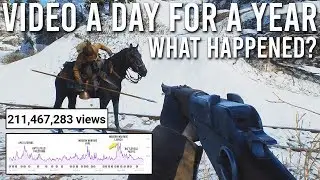 I uploaded a video every day for a year and this is what happened