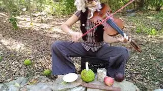 Grampa honors the fairies for autumnal equinox.
