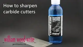 How to sharpen carbide cutters