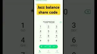 how to jazz balance share code || jazz balance share code ||#jazz #shorts #shortfeed #viralvideo