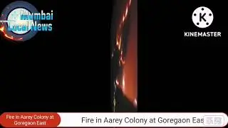 🔥 Fire in Aarey Colony at Goregaon East