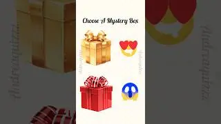 Choose a Mystery box🎁#shorts #trending #viral #youtubeshorts #box #chooseyourgift #choose