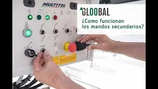 &iquest;C&Oacute;MO FUNCIONAN los MANDOS AUXILIARES? Plataforma Telesc&oacute;pica sobre veh&iacute;culo Nissan y Cesta Movex