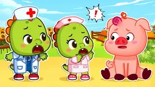 Boo Boo Song (Farm Animals Version) | The Animal Sounds Song | DinoLala Nursery Rhymes