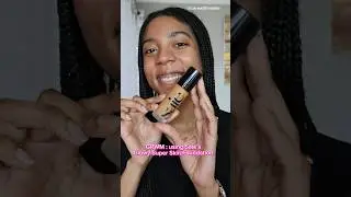 #grwm using @Saiehello Glowy Super Skin Foundation 💜🙋🏽&zwj;♀️! #saiebeauty #makeuplook