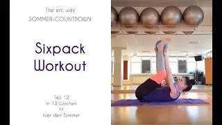 Sommer-Countdown: Sixpack Workout (12) // The e/c way